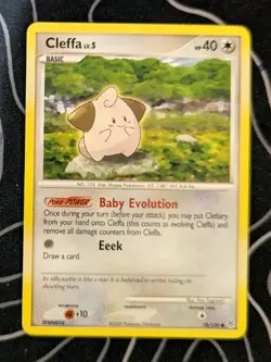 Cleffa 78/130 Diamond & Pearl Pokemon Tcg Card Lightly Played - Image 1