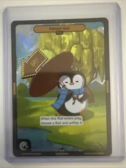 Vibes TCG Parasol Rod * ARCTIC FOIL * - Legend of the Lils Card # 150 - Image 1