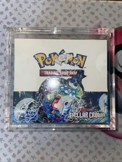 Pokemon TCG Stellar Crown Booster Box In Protective Case - Image 1