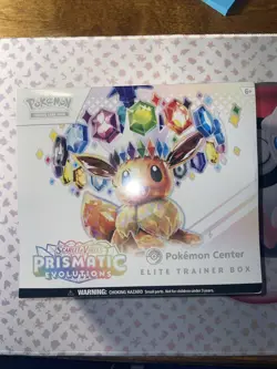 Pokemon TCG: Prismatic Evolutions Pokemon Center ETB Factory Sealed - Image 2