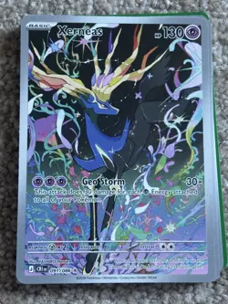 Pokemon TCG Xerneas 091/086 Chaos Rising Illustration Rare Pokemon Card - NM - Image 1