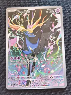 Pokemon TCG Xerneas 091/086 Chaos Rising Illustration Rare Pokemon Card - NM - Image 1