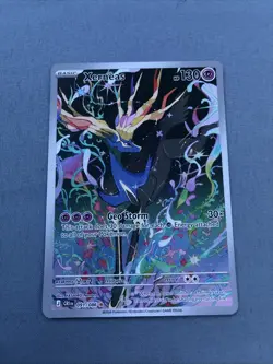 Pokemon TCG Xerneas 091/086 Me04: Chaos Rising Holo IR Rare - Image 2