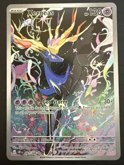 Xerneas 091/086 Illustration Rare - ME04: Chaos Rising - Pokemon TCG - NM - Image 1