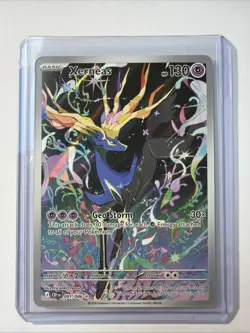 Pokemon TCG Xerneas Illustration Rare Full Art Holo 091/086 Chaos Rising 🔥 - Image 1