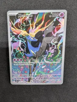 Pokemon TCG: Xerneas 091/086 | ME04: Chaos Rising | Illustration Rare | NM/M - Image 2