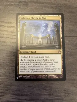 Magic the Gathering MTG Nykthos, Shrine to Nyx Near Mint - Image 2