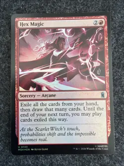 Hex Magic 133 Marvel Super Heroes Foil MTG - Image 1