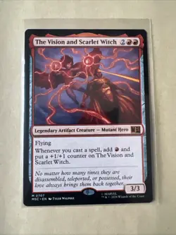 MTG The Vision and Scarlet Witch MSC 0707 M NM Regular - Image 2