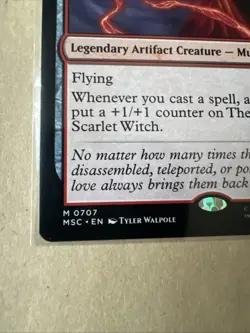 MTG The Vision and Scarlet Witch MSC 0707 M NM Regular - Image 3