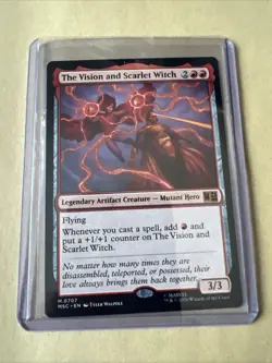 MTG The Vision and Scarlet Witch MSC 0707 M NM Regular - Image 5