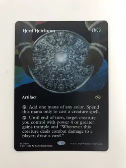 Herd Heirloom Showcase MTG Magic the Gathering Card NM Near Mint TDM - Image 1