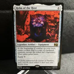 Helm of the Host (MSC #200 Rare) Commander: Marvel Super Heroes MTG - Image 1