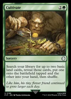 1x Cultivate MTG - Universes Beyond: Fallout - NM-Mint - Image 1