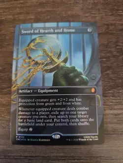 MTG TMNT Teenage Mutant Ninja Turtles Sword of Hearth and Home Borderless FOIL - Image 1