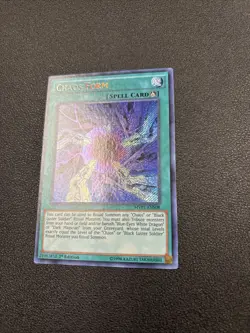 CHAOS FORM 1ST EDITION SECRET RARE MINT/NM MVP1-ENS08 YUGIOH! A6 - Image 3