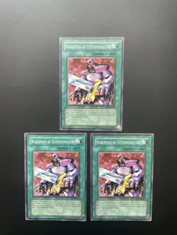 Yugioh Nobleman Of Extermination DB1-EN089 Unlimited Edition Common LP/MP X3 - Image 1