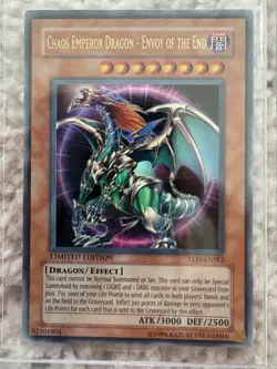 Konami Yu-Gi-Oh! Chaos Emperor Dragon Envoy of the End TLM-ENSE2 UR Holo LE - Image 1