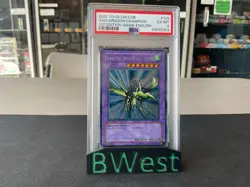 PSA 6 Gaia The Dragon Champion 1st Edition LOB-125 Asian English Yugioh 2002 - Image 1