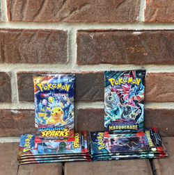 BRAND NEW-Pokemon TCG x5 Surging Sparks & x5 Twilight Masquerade Booster Packs - Image 1