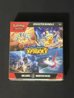 Pokemon TCG Scarlet and Violet Surging Sparks Booster Bundle - Sealed - New - Image 2