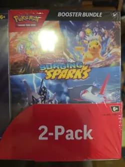Pokemon TCG: Surging Sparks Elite Trainer Box Booster Bundle Costco 2-Pack - Image 3