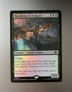 Bloodletter of Aclazotz - Foil - The Lost Caverns of Ixalan - MTG English - Image 1