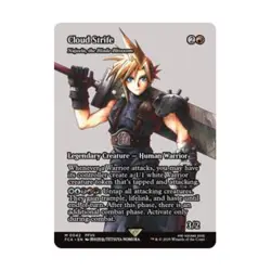 WotC Universes Beyond: FINAL FANTASY: Cloud Strife - Najeela Blade-Blosso NM - Image 1