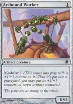 4x Arcbound Worker ~ Near Mint Darksteel MTG Magic x4 4 UltimateMTG Playset Arti - Image 1