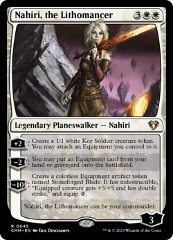 Nahiri, the Lithomancer [Commander Masters] Near Mint - Image 1