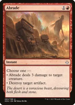 [MTG] Abrade (Foil) (083) (HOU) LP-HP - Image 1