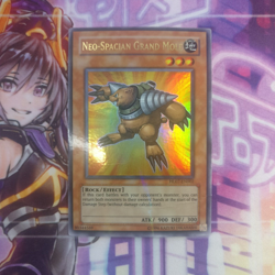 1X NEO-SPACIAN GRAND MOLE HL07-EN002 HEAVILY PLAYED YUGIOH - Image 1