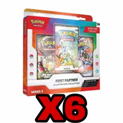 POKEMON FIRST PARTNER ILLUSTRATION COLLECTION SERIES 2 SEALED CASE🔥 - Image 1