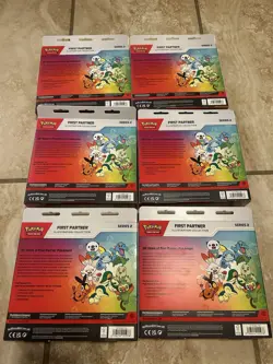 Pokemon First Partner Illustration Collection Series 2 Sealed Lot of 6 - Image 5