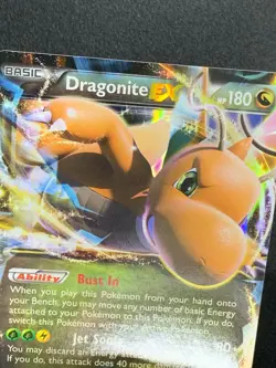Dragonite EX 74/111 Ultra Rare Holo XY Furious Fists 2014 Holo - Image 2