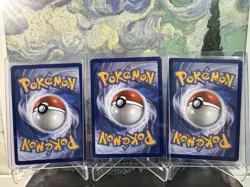 Pokemon First Partner Illustration Collection Series Kanto Gen 1 Starter Set NM - Image 3