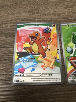 Pokemon First Partner Illustration Collection Series 1 Kanto Gen 1 Starter Set - Image 2