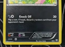 Purrloin 9/12 Holo McDonald's Promos 2012 Pokemon Card Lightly Played - Image 3