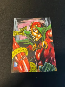 Mister Miracle 2014 Cryptozoic DC Comics Epic Battle Sketch Card Ken Gordon 1/1 - Image 1