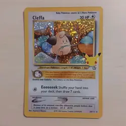 Cleffa 20/111 Celebrations: Classic Collection Pokemon TCG Card NM - Image 2