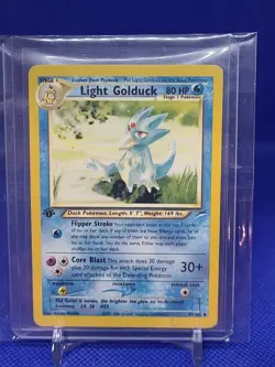 Light Golduck - 47/105 - Rare Neo Destiny Set TCG - Pokemon Card - NM - Image 1