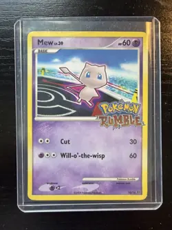 Pokemon TCG Mew Pokemon Rumble 10/16 LP+ Condition - Image 1