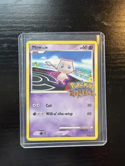 Pokemon TCG Mew Pokemon Rumble 10/16 LP+ Condition - Image 4