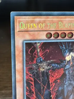 Yu-Gi-Oh! TCG Queen of the Blazing Domain MP25-EN147 Prismatic Secret Rare NM/M - Image 2