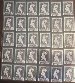 Lot Of (30) Kevin McGonigle First Bowman Chrome Rookie - Image 1
