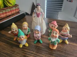 Vintage Goebel Disney Snow White And Seven Dwarves West Germany Set Hummel - Image 1