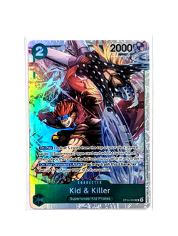 Kid & Killer ST24-002 SR Super Rare Foil Starter Deck 24 ONE PIECE TCG EN NM/M - Image 1