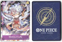 Monkey.D.Luffy P-041 Starter Deck 18: PURPLE Monkey.D.Luffy One Piece Card - Image 1