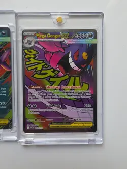 Mega Gengar EX 269/217 Mega Attack Rare Pokemon Ascended Heroes NM + Bonus Card - Image 2