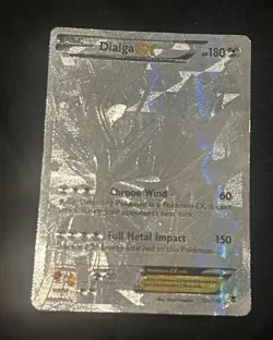 Dialga EX 122/119 Secret Rare Full Art Holo - XY Phantom Forces - MP/HP - Image 1